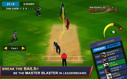Изображение игры: World of Cricket