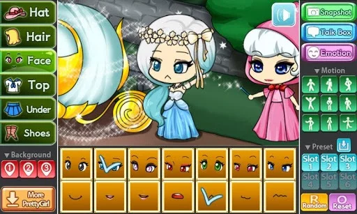 Изображение игры: Pretty Girl's Cinderella Style
