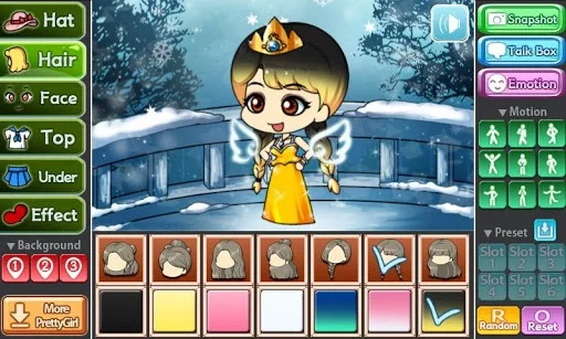 Изображение игры: Snow Princess Pretty Girl