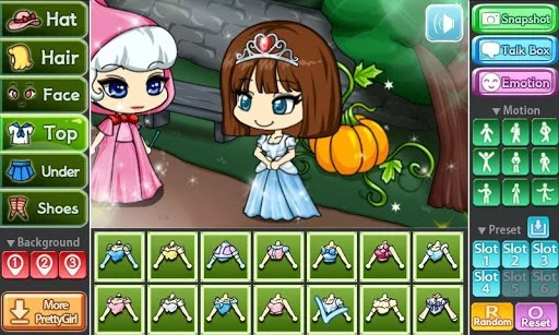 Изображение игры: Pretty Girl's Cinderella Style