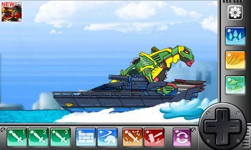 Изображение игры: Ninja Parasau - Dino Robot