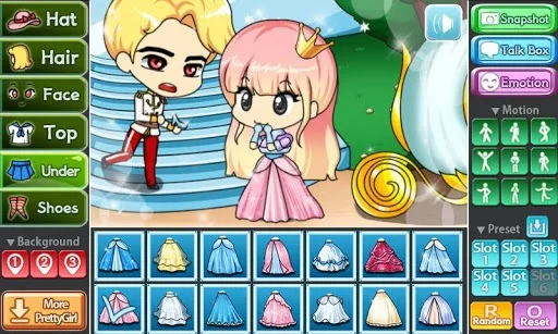 Изображение игры: Pretty Girl's Cinderella Style