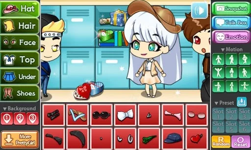 Изображение игры: Valentine's Day Pretty Girl