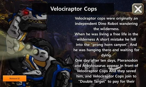 Изображение игры: Dino Robot - Velociraptor Cops