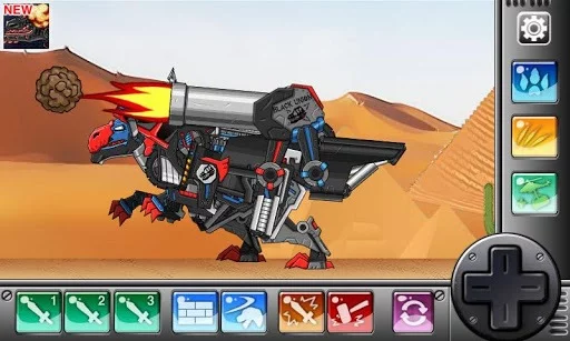 Изображение игры: Megalosaurus - Dino Robot