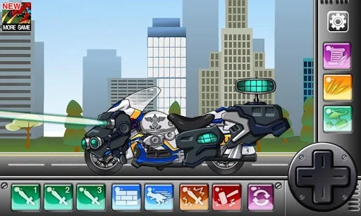 Изображение игры: Dino Robot - Velociraptor Cops