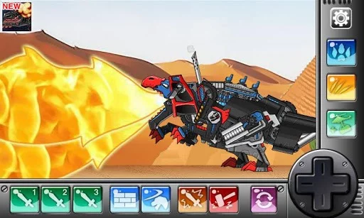 Изображение игры: Megalosaurus - Dino Robot