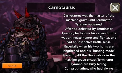 Изображение игры: Dino Robot - Carnotaurus