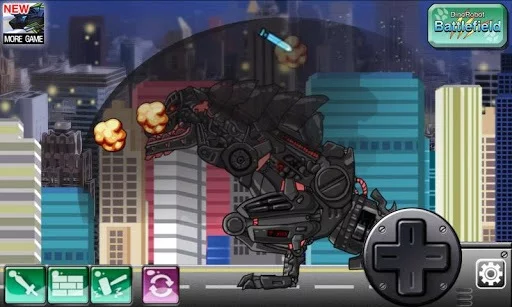 Изображение игры: Terminator T-Rex - Dino Robot