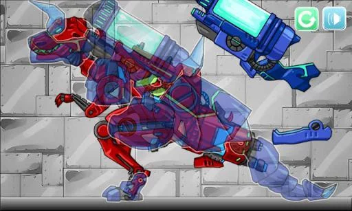 Изображение игры: Dino Robot - Tyrano + Tricera
