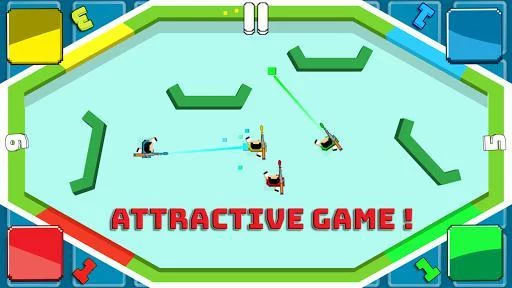 Изображение игры: Funny Guns: 2 4 Player Games