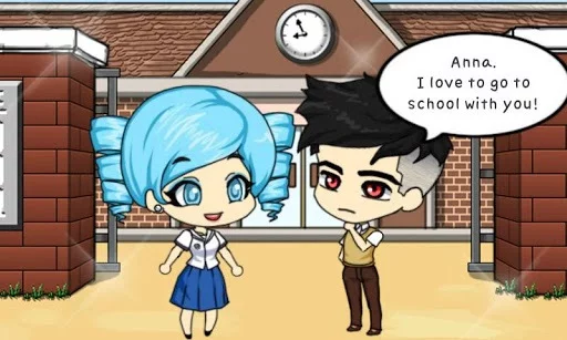 Изображение игры: PrettyGirl's Lovely Date - School Date