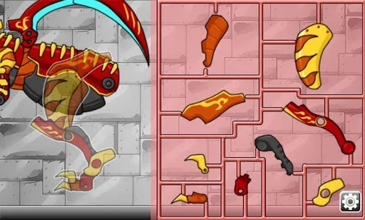 Изображение игры: Dino Robot - Velociraptor