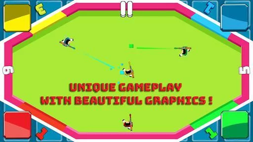 Изображение игры: Funny Guns: 2 4 Player Games