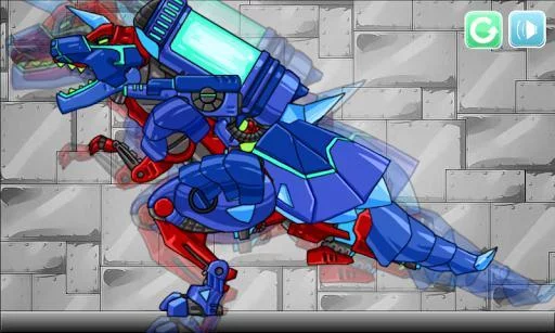 Изображение игры: Dino Robot - Tyrano + Tricera