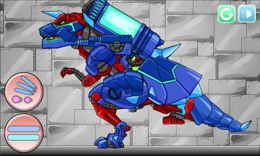 Изображение игры: Dino Robot - Tyrano + Tricera