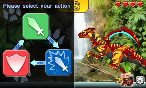 Изображение игры: Dino Robot - Velociraptor