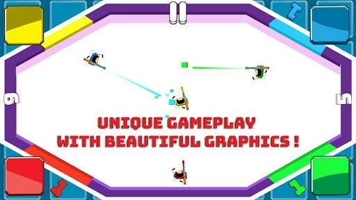 Изображение игры: Funny Guns: 2 4 Player Games