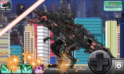 Изображение игры: Terminator T-Rex - Dino Robot