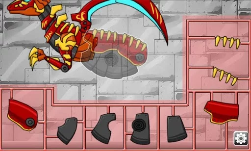 Изображение игры: Dino Robot - Velociraptor