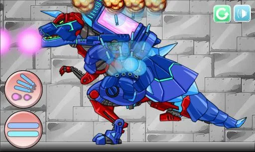 Изображение игры: Dino Robot - Tyrano + Tricera