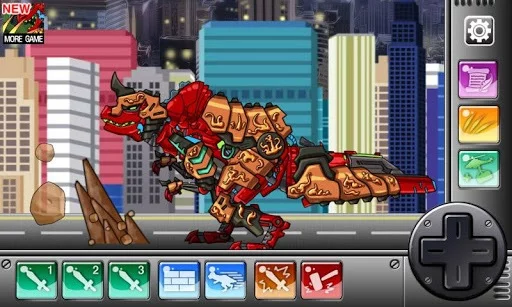 Изображение игры: Dino Robot - Tyranno Red