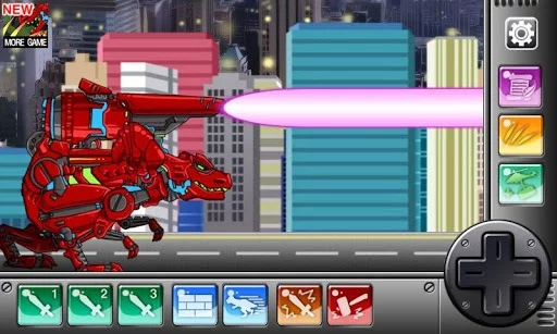 Изображение игры: Dino Robot - Tyranno Red