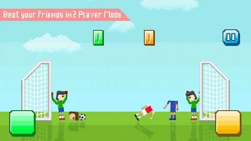 Изображение игры: Funny Soccer - 2 Player Games