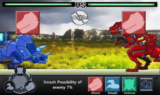 Изображение игры: Dino Robot - Tyranno Red