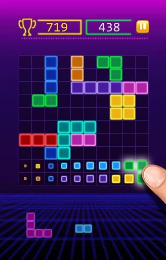 Изображение игры: Drag the Blocks! Puzzle