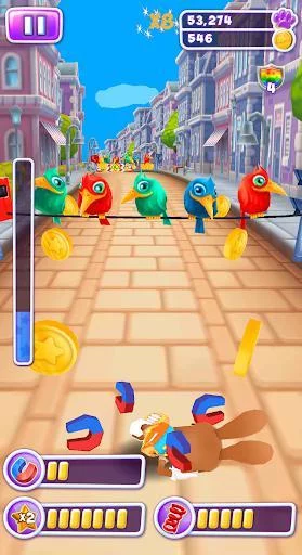 Изображение игры: Bunny Run - Bunny Rabbit Game