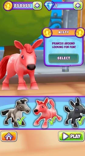 Изображение игры: Pony Racing 3D