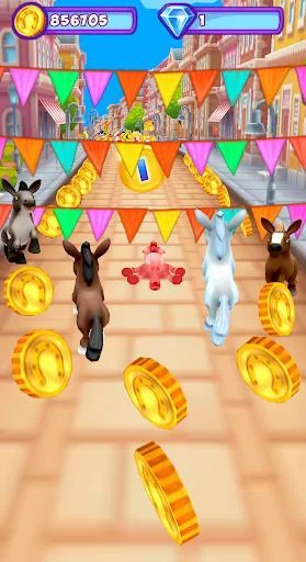 Изображение игры: Pony Racing 3D