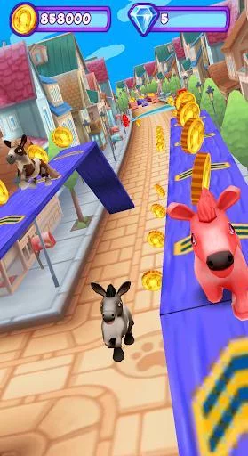 Изображение игры: Pony Racing 3D