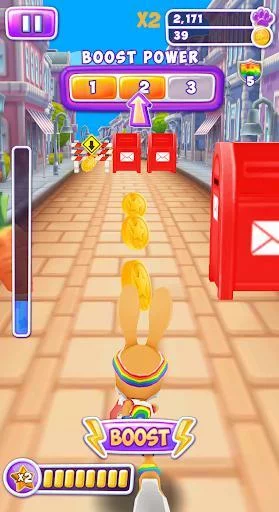 Изображение игры: Bunny Run - Bunny Rabbit Game