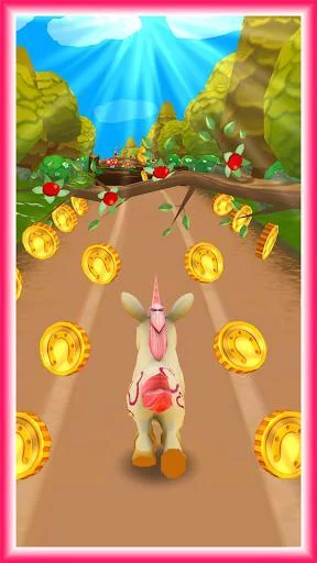 Изображение игры: Unicorn Runner 3D - Horse Run