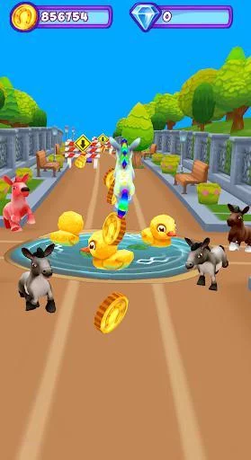 Изображение игры: Pony Racing 3D