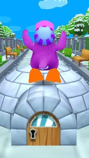 Изображение игры: Penguin Run