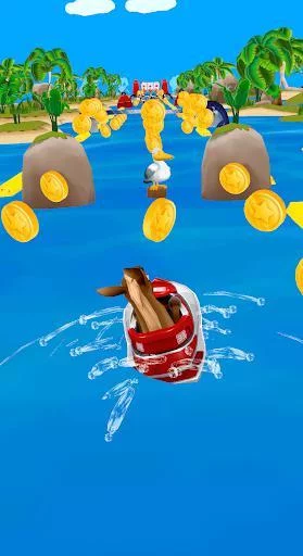 Изображение игры: My Little Unicorn Runner - Pony Jetski Simulator