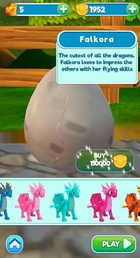 Изображение игры: Flying Dragon Run - Dragon World Dino Simulator