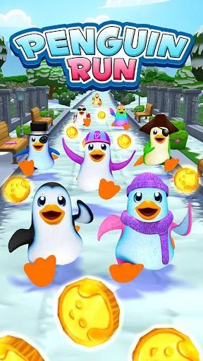 Изображение игры: Penguin Run