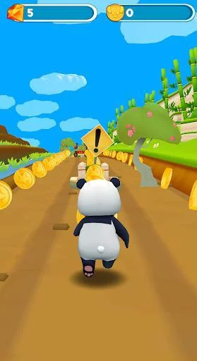 Изображение игры: Baby Panda Run