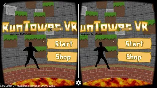 Изображение игры: RunTower VR - Endless Vertical Runner