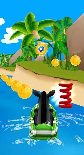 Изображение игры: My Little Unicorn Runner - Pony Jetski Simulator