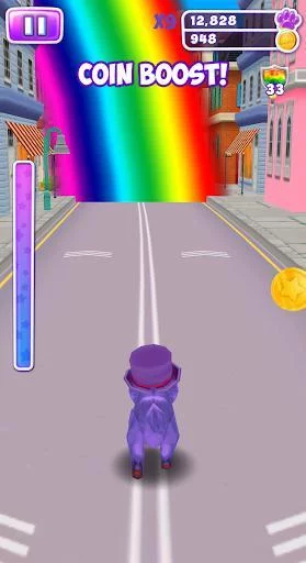 Изображение игры: Talking Cat Run - Talking Kitty Kitten