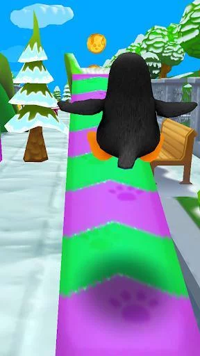 Изображение игры: Penguin Run