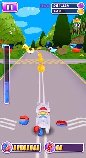 Изображение игры: Talking Cat Run - Talking Kitty Kitten