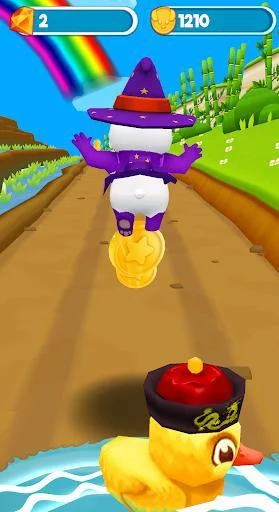 Изображение игры: Baby Panda Run