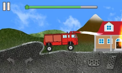 Изображение игры: Fire Trucker