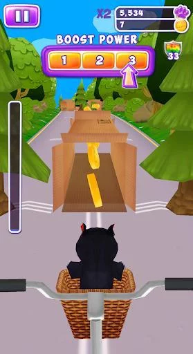 Изображение игры: Talking Cat Run - Talking Kitty Kitten